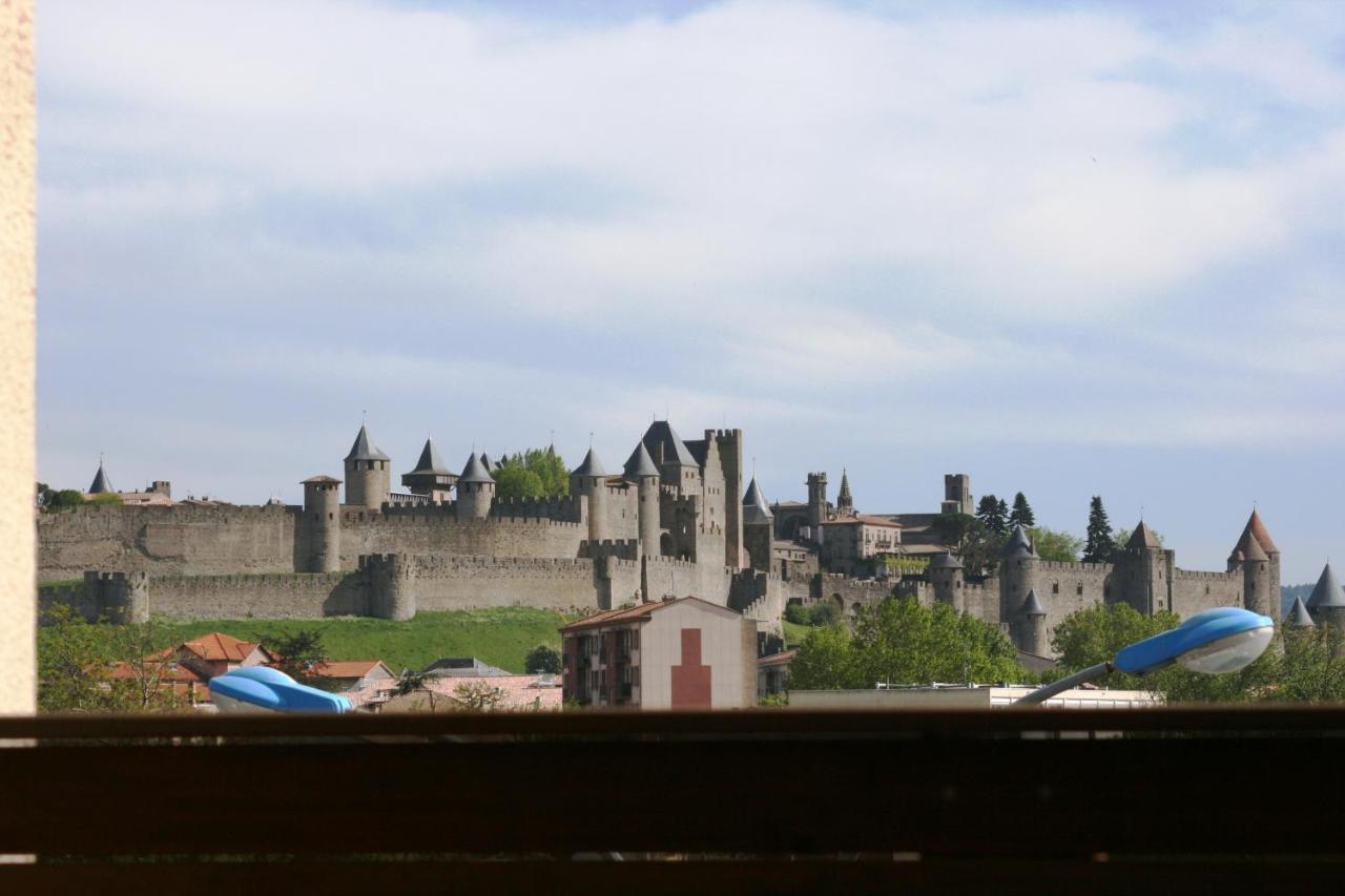 Apartmán Le Balcon Sur La Cite Carcassonne Exteriér fotografie